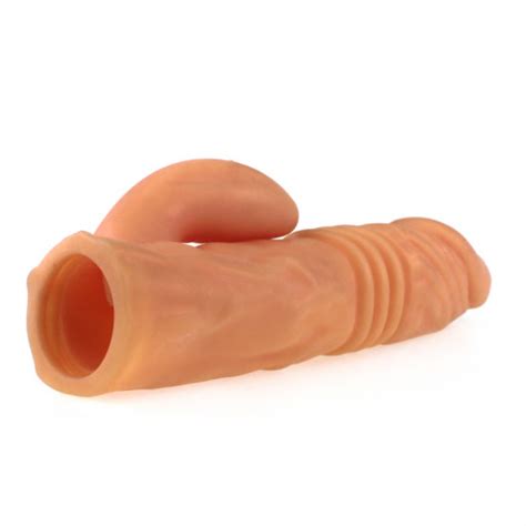 Funda Para Pene Con Punta Realista 17 Cm Extensiones De Pene