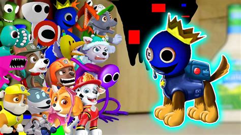 New Sliced But Rainbow Friends Vs Paw Patrol All Phases 🎶 Fnf Sliced