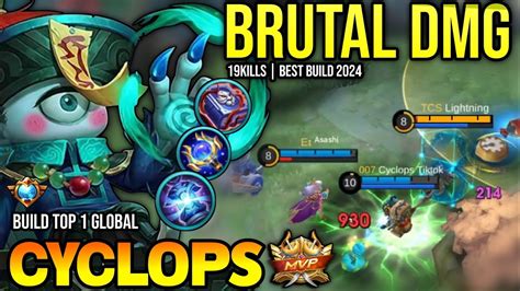 CYCLOPS BEST BUILD 2024 BUILD TOP GLOBAL CYCLOPS GAMEPLAY MOBILE