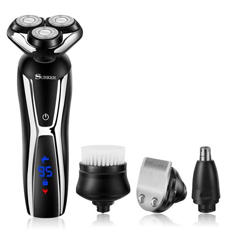 Buy Surker Electric Shaver Razor Cordless Beard Trimmer For Men Nose Hair Trimmer 3 In 1 Trimmer