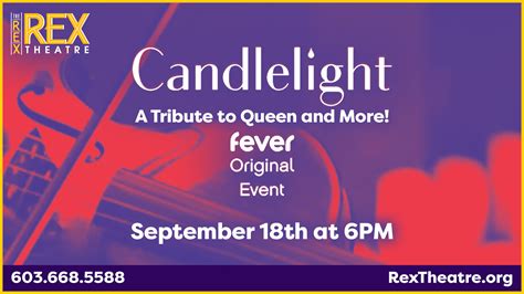 Candlelight A Tribute To Queen And More The Palace Theatres