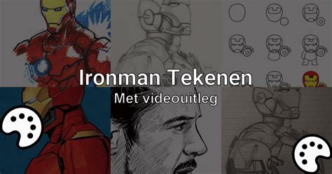 Ironman Tekenen Met Videouitleg