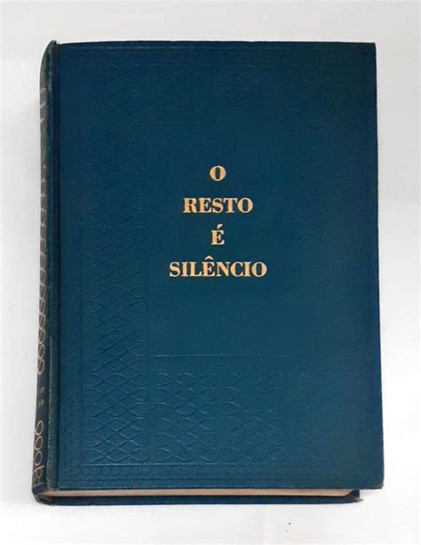 Obras De Erico Verissimo Vol Xi O Resto é Silêncio Érico