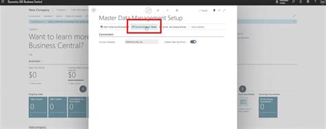 How To Setup Master Data Management In D Business Central