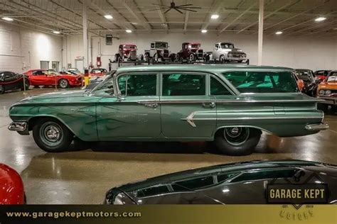 1960 Chevrolet Parkwood Station Wagon Green Station Wagon 468ci 550hp