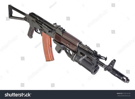 Kalashnikov Ak 74 Gp25 Grenade Launcher Foto De Stock 272513135