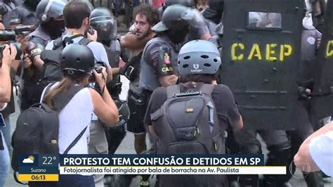 V Deo Protesto Contra Aumento Das Tarifas De Transporte Tem Confus O