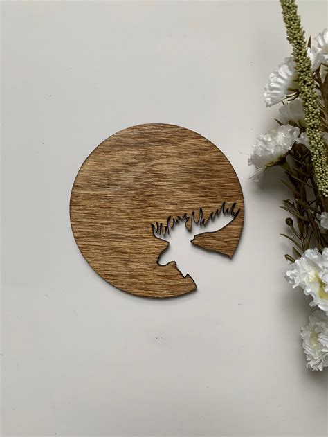 Laser Cut Wood Coasters Wildlife Coasters Home Decor Baltic - Etsy