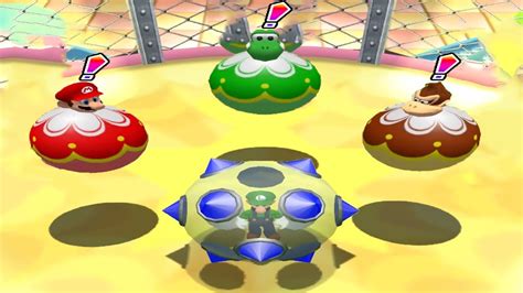 Mario Party 4 All Minigame Battles 7 Mario Vs Luigi Vs Yoshi Vs