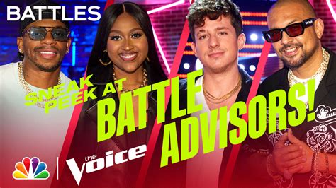 Watch The Voice Web Exclusive Bring On The Battle Advisors Nbc S The Voice 2022