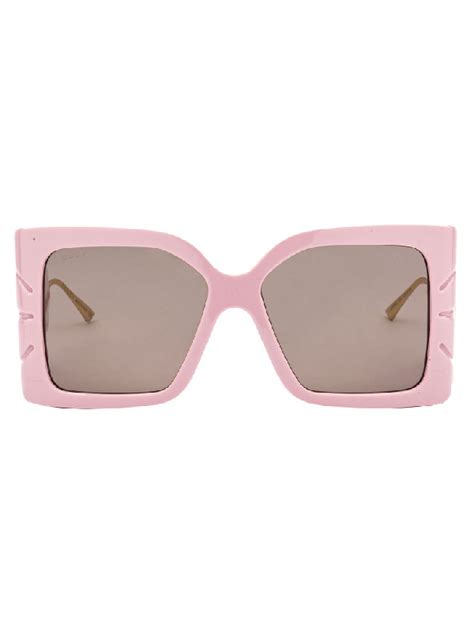 Gucci Sunglasses In Pink Pink Brown Modesens