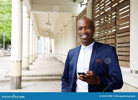 Confident African Businessman Stock Photo Image Of Outdoor Modern