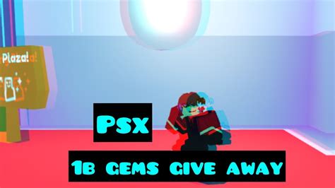 PSX 1B GEMS GIVEAWAY Roblox Petsimx Giveaway Comment Your