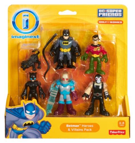 Fisher Price Imaginext DC Super Friends Figure Pack Assorted 1 Ct