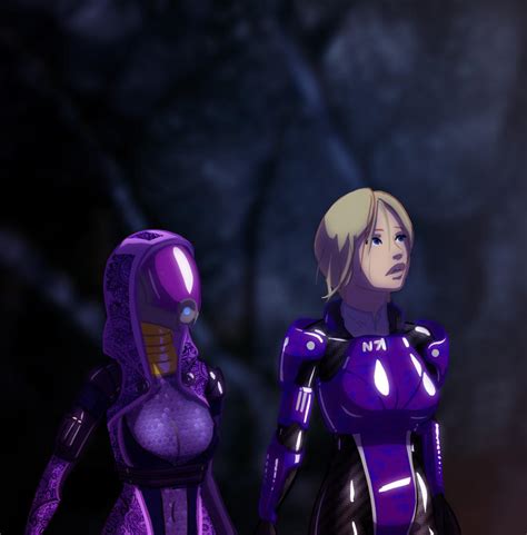 Tali And Shepard Look By Badspot On Deviantart