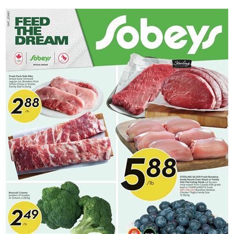 Sobeys Weekly Flyer Weekly Savings On Jul Redflagdeals