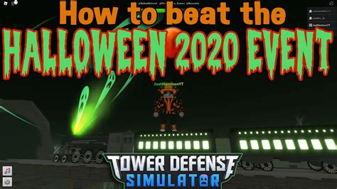 UPDATED Triumphing On The HALLOWEEN 2020 EVENT MAP In TOWER DEFENSE