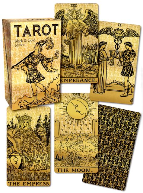 タロットカード Tarot Black And Gold Edition【prosperity Mana】