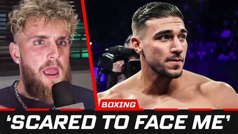 Jake Paul Rips Into Tommy Fury Youtube