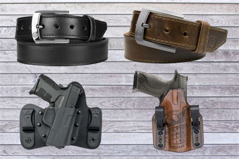 How To Care For Leather Holsters And Gun Belts Concealed Carry Society