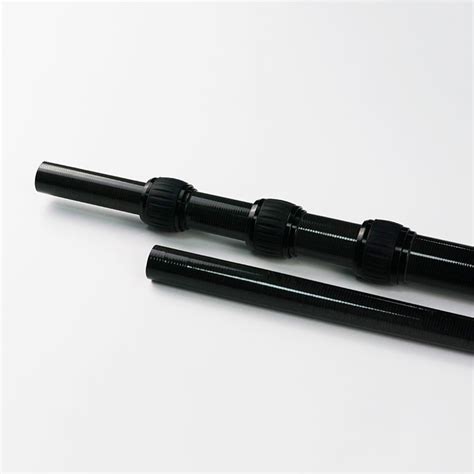 Industrial K Carbon Fiber Telescopic Extension Pole Anti Ultraviolet