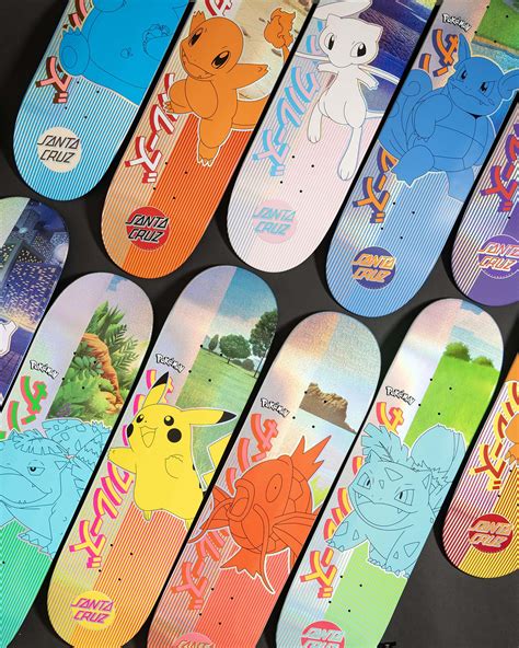 Santa Cruz' Pokémon Skateboards Created a New Resale Market