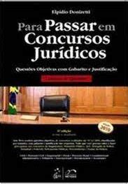 Para Passar em Concursos Jurídicos 6ª edição Caderno de questões