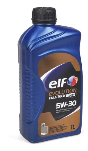 Aceite Elf Evolution Full Tech Msx Sintetico 5w30 1 Litro