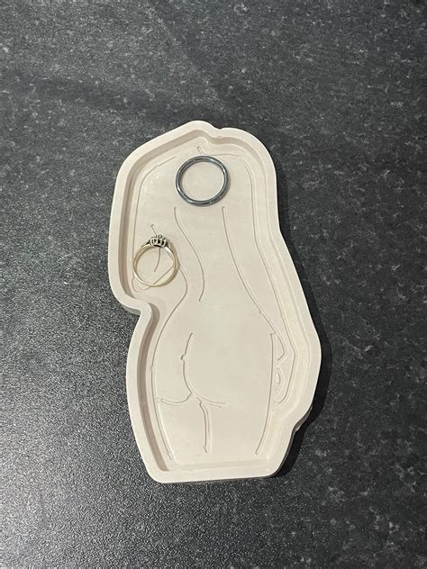Handmade Naked Lady Trinket Tray Etsy