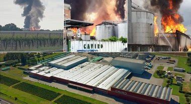 Gigantesco Incendio Nello Stabilimento Vinicolo Caviro Del Tavernello