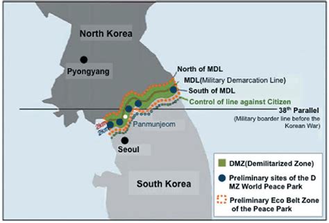 Vietnam DMZ Map