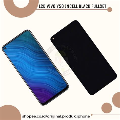 Jual Lcd Touchscreen Vivo Y50 Black Incell Fullset Original New