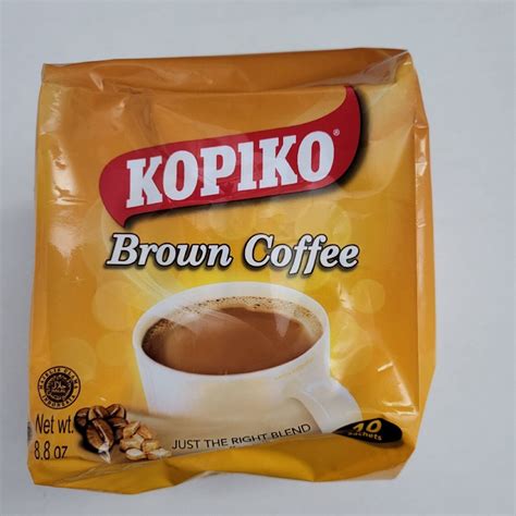 Kopiko Instant Brown Coffee Mix Sachets Oz Pack Feb