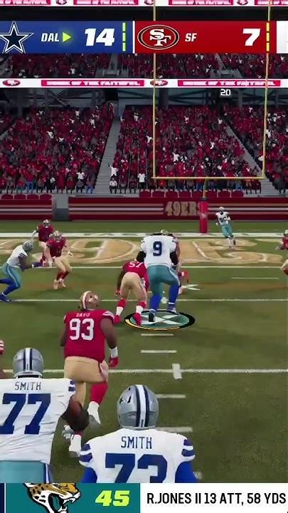 Madden Nfl 23 Straight Up The Middle Live Gameplay Youtube