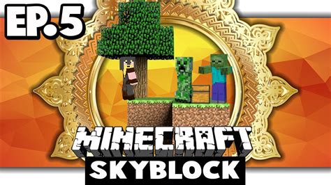 MOB SPAWNER OVERLOAD Minecraft Skyblock Ep 5 YouTube