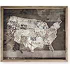 Amazon WORLD MAP RUSTIC BARN WOOD PALLET SIGN THE BEST JOURNEYS