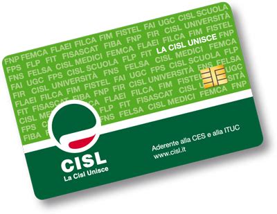 Rinnovo Tessera Card Pensionati Cisl Vicenza