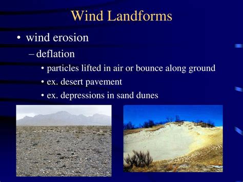 PPT - Wind Landforms PowerPoint Presentation, free download - ID:2750364