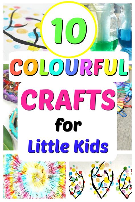 Colorful Crafts for Kids - How Wee Learn