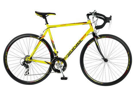 VIKING JETSTREAM 700C LIGHTWEIGHT ALUMINIUM ROAD RACING BIKE YELLOW 14 SPEED NEW | eBay