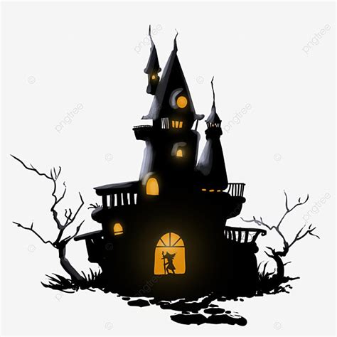 Castillo De Halloween Png Dibujos V Spera De Todos Los Santos