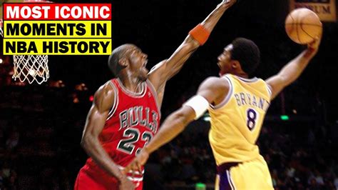 20 Most Iconic Moments In Nba History Youtube