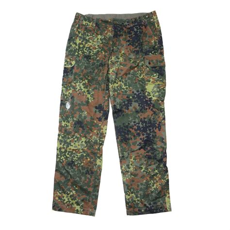 German Army Surplus Flecktarn Camouflage Combat Trousers Surplus And Lost