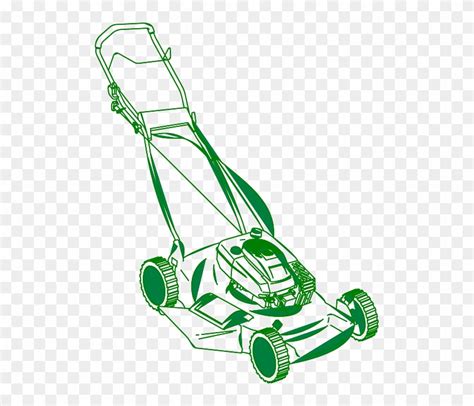 Riding Lawn Mower Vector At Collection Of Riding Lawn