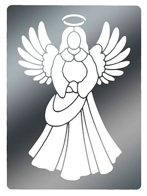 Angel Stencil Printable