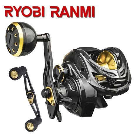 Ryobi Ranmi Tdc Baitcasting Reels Aluminum Kg Max Drag Baitcaster