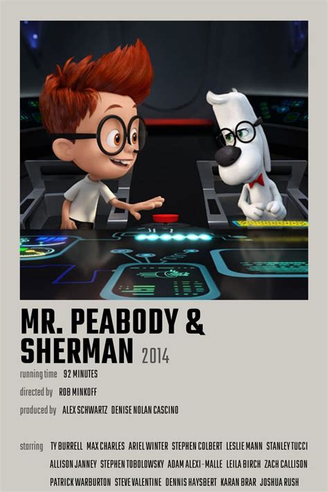 Mr Peabody And Sherman In 2023 Mr Peabody And Sherman Peabody Mr