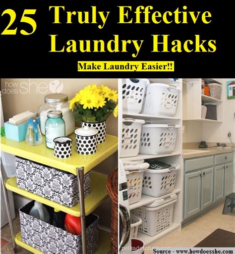 25 Truly Effective Laundry Hacks - HOME and LIFE TIPS