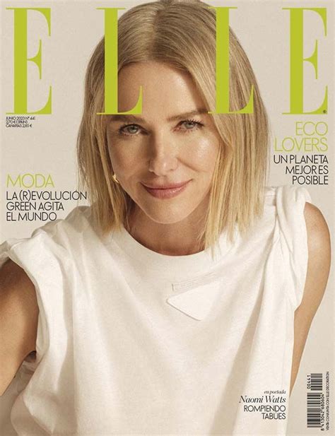 Naomi Watts Source On Twitter Naomi Watts For Elle Spain June 2023