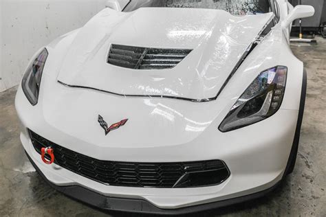 Chevy C7 Zo6 Corvette Gets Clear Bra And Cquartz